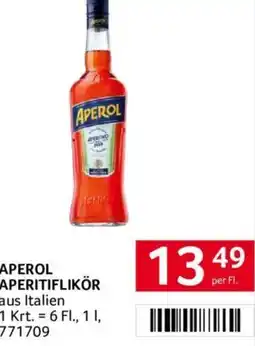 Transgourmet APEROL APERITIFLIKÖR Angebot