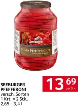 Transgourmet SEEBURGER PFEFFERONI Angebot