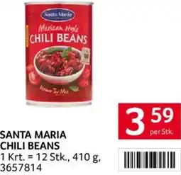 Transgourmet SANTA MARIA CHILI BEANS Angebot