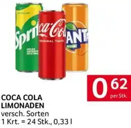 Transgourmet COCA COLA LIMONADEN Angebot