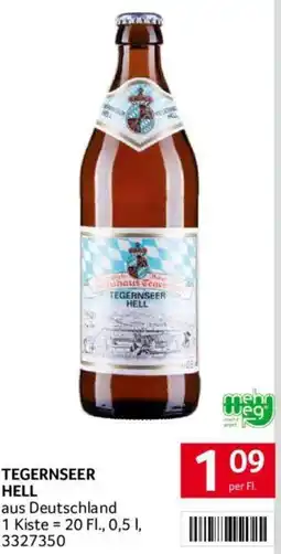 Transgourmet TEGERNSEER HELL Angebot