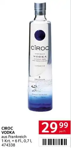 Transgourmet CIROC VODKA Angebot