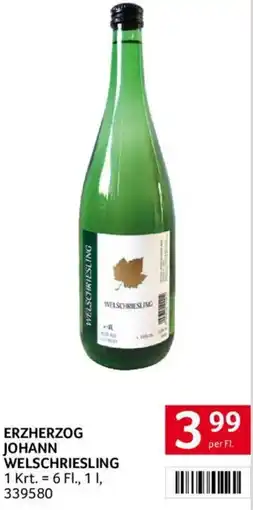 Transgourmet ERZHERZOG JOHANN WELSCHRIESLING Angebot