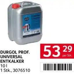 Transgourmet DURGOL PROF. UNIVERSAL ENTKALKER Angebot