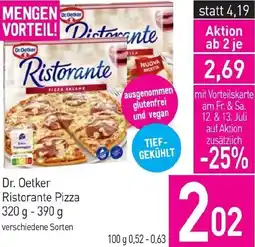 Sutterlüty Dr. Oetker Ristorante Pizza 320 g -390 g Angebot