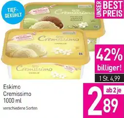 Sutterlüty Eskimo Cremissimo 1000 ml Angebot