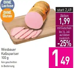 Sutterlüty Wiesbauer Kalbspariser 100 g Angebot