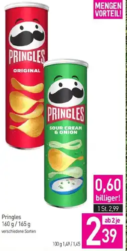 Sutterlüty Pringles 160 g/165 g Angebot