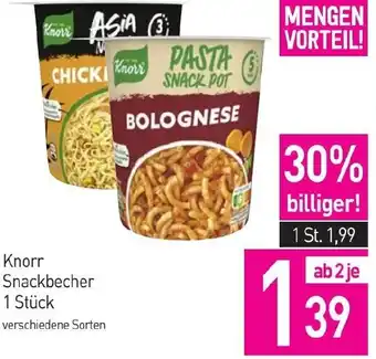 Sutterlüty Knorr Snackbecher 1 Stück Angebot