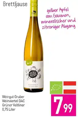 Sutterlüty Weingut Gruber Weinviertel DAC Grüner Veltliner 0.75 Liter Angebot