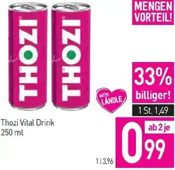 Sutterlüty Thozi Vital Drink 250 ml Angebot