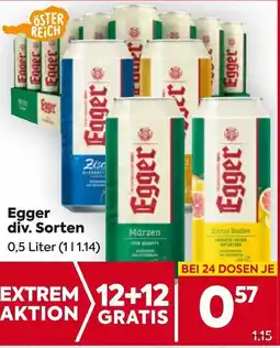 Billa Egger div. Sorten 0.5L Angebot