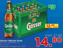 Unimarkt Gösser Märzen Kiste 20 x 0.5L Angebot