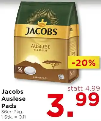 Unimarkt Jacobs Auslese Pads Angebot