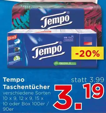 Unimarkt Tempo Taschentücher Angebot