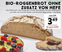 Interspar BIO-ROGGENBROT OHNE ZUSATZ VON HEFE Angebot