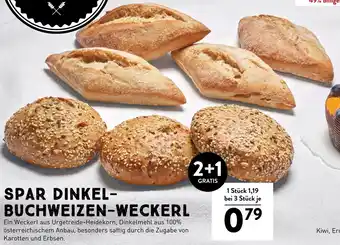 Interspar SPAR DINKEL- BUCHWEIZEN-WECKERL Angebot