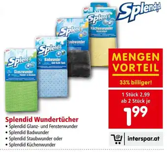 Interspar Splendid Wundertücher Angebot