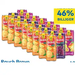 T&G Rauch Bravo Orange, Rote Traube oder Multivitamin T&G 0.33 Liter 1 Dose Angebot