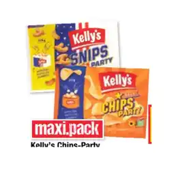 Maximarkt Kelly's Chips-Party oder Snips-Party versch. Sorten Maximarkt 250 Gramm 1 Packung Angebot