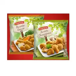 Lidl Freshona Paniertes Gemüse oder Champignons Lidl 500 Gramm 1 Packung Angebot