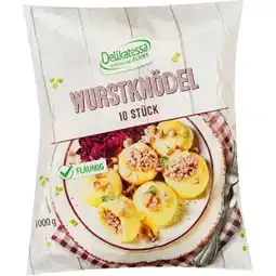 PENNY Delikatessa Knödel versch. Sorten Penny 1 Kilogramm 1 Packung Angebot