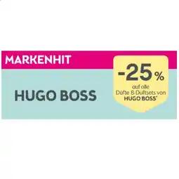 Bipa 25% auf alle Düfte & Duftsets von HUGO BOSS BIPA Angebot