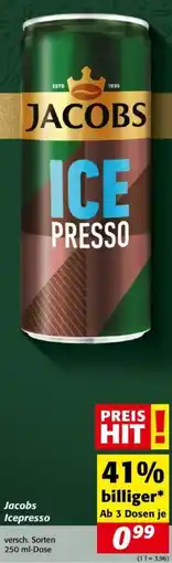 Nah&Frisch Jacobs Icepresso 250ml Angebot