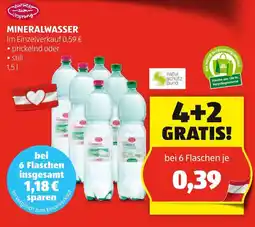 Hofer MINERALWASSER 1.5L Angebot