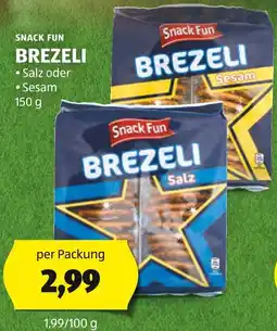 Hofer SNACK FUN BREZELI 150g Angebot