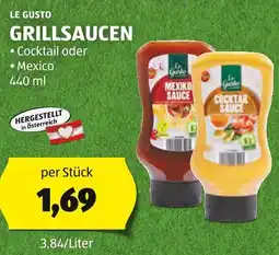 Hofer LE GUSTO GRILLSAUCEN 440ml Angebot