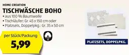 Hofer TISCHWÄSCHE BOHO Angebot