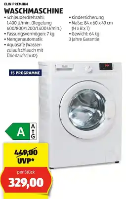Hofer WASCHMASCHINE Angebot