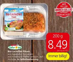 Spar Bio-Lachsfilet Pikant 200g Angebot