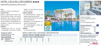 Alltours HOTEL CALA MILLOR GARDEN Angebot