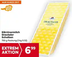 Billa Kärntnermilch Drautaler Scheiben 750g Angebot