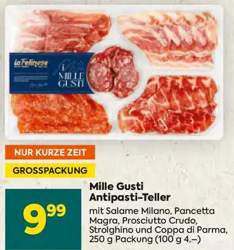 Billa Mille Gusti Antipasti-Teller 250g Angebot