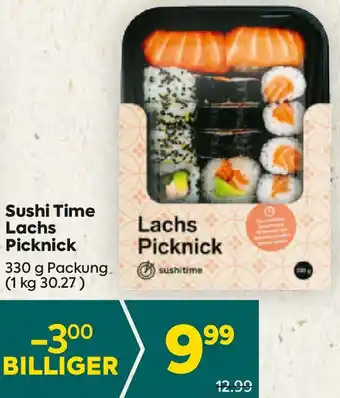 Billa Sushi Time Lachs Picknick 330g Angebot