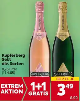 Billa Kupferberg Sekt 0.75 Liter Angebot
