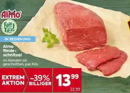 Billa Almo Rinds- schnitzel Angebot