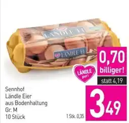 Sutterlüty Sennhof Ländle Eier aus Bodenhaltung Gr. M Angebot
