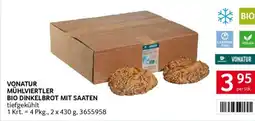 Transgourmet VONATUR MÜHLVIERTLER BIO DINKELBROT MIT SAATEN Angebot