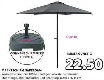 JYSK MARKTSCHIRM NAPPEDAM Angebot