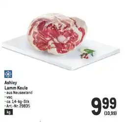 Metro Ashley Lamm Keule Angebot
