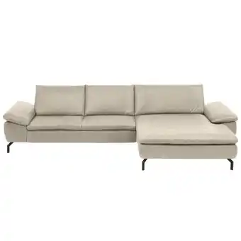 XXXLutz Ecksofa in Mikrofaser Naturfarben Angebot