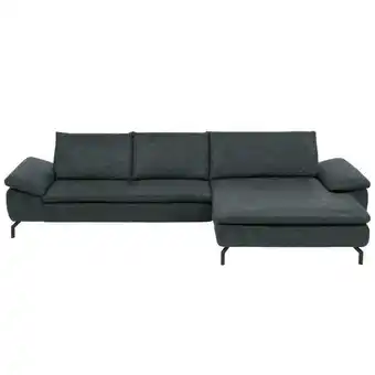 XXXLutz Ecksofa in Mikrofaser Blaugrau Angebot