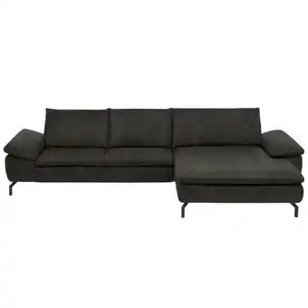 XXXLutz Ecksofa in Mikrofaser Graphitfarben Angebot