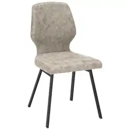 XXXLutz Stuhl in Eisen Mikrofaser Angebot