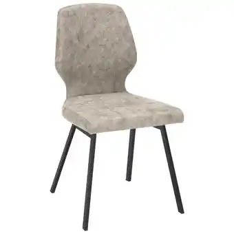 XXXLutz Stuhl in Eisen Mikrofaser Angebot