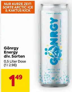 Billa Gönrgy Energy 0.5 liter Angebot